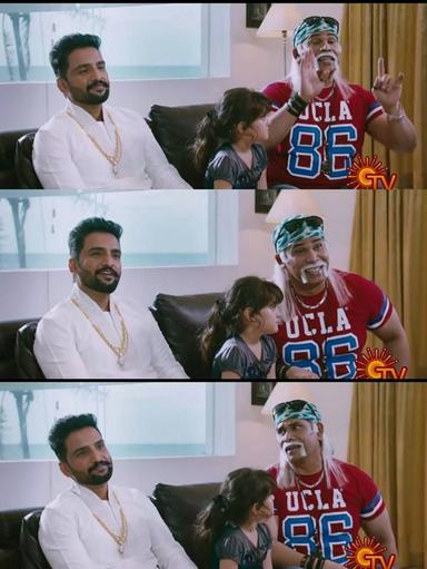 Dhilluku Dhuddu meme template