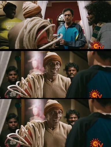 Dhilluku Dhuddu meme template