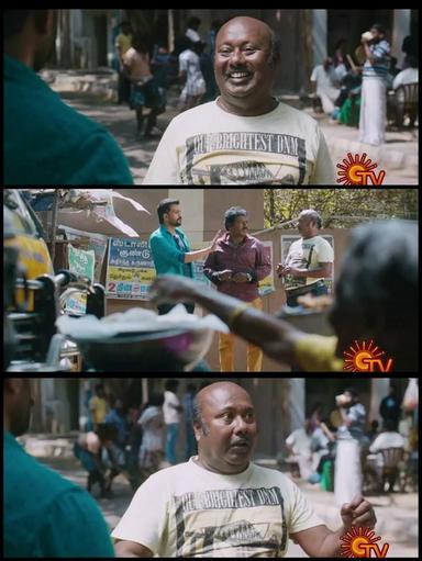 Dhilluku Dhuddu meme template