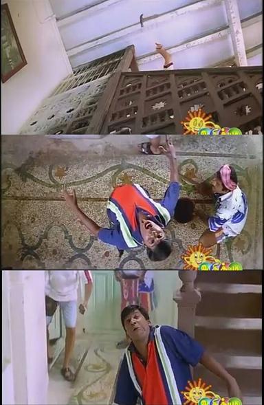 Friends meme template with Contractor Nesamani (Vadivelu)