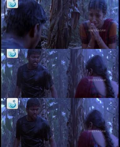 Ghilli meme template with Saravanavelu (Vijay) with Muthupandi (Prakash Raj)