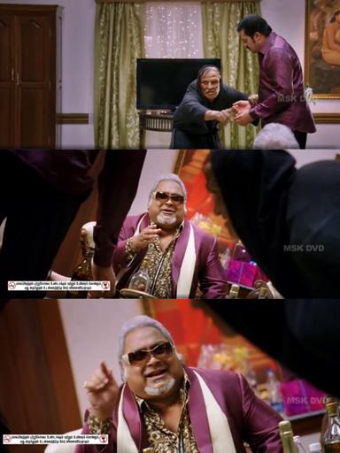 I meme template with Lingesan (Vikram)