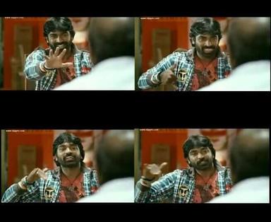 Idharkuthane Aasaipattai Balakumara meme template with Kumaravel (Sumar Moonji Kumar) (Vijay Sethupathi) with Annachi (Pasupathy)