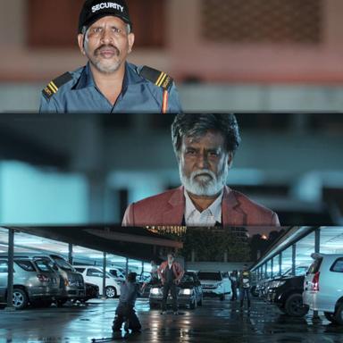 Kabali meme template with 'Kabali' Kabaliswaran (Rajinikanth)