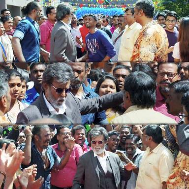 Kabali meme template with 'Kabali' Kabaliswaran (Rajinikanth)