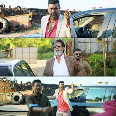 Kabali meme template with 'Kabali' Kabaliswaran (Rajinikanth)