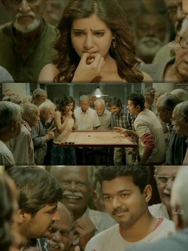 Kaththi meme template with Kathiresan / Jeevanandham (Vijay)