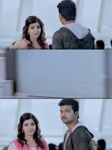 Kaththi meme template with Kathiresan / Jeevanandham (Vijay)