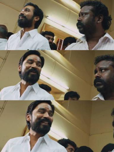 Kodi meme template with Kodi & Anbu (Dhanush) with Rudhra (Trisha Krishnan) with Malathi (Anupama Parameswaran)