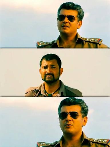 Mankatha meme template with Vinayak Mahadevan (Ajith Kumar)