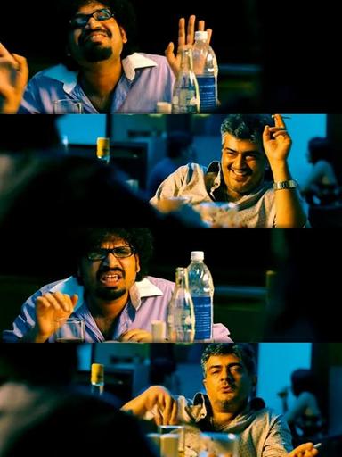 Mankatha meme template with Vinayak Mahadevan (Ajith Kumar)