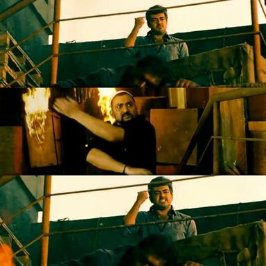 Mankatha meme template with Vinayak Mahadevan (Ajith Kumar)