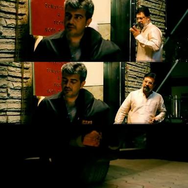 Mankatha meme template with Vinayak Mahadevan (Ajith Kumar)