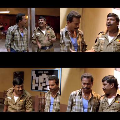 Marudhamalai meme template with Encounter Ekambaram (Vadivelu)