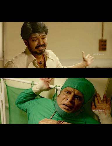 Mersal meme template with Vetrimaaran/ Vetri/ Maaran (Vijay)