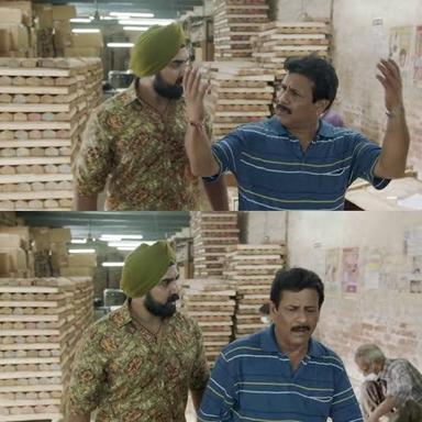 M.S. Dhoni: The Untold Story meme template with Mahendra 'Mahi' Singh Dhoni (Sushant Singh Rajput)