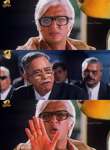 Mudhalvan meme template with Chief Minister Aranganathan (Raghuvaran)