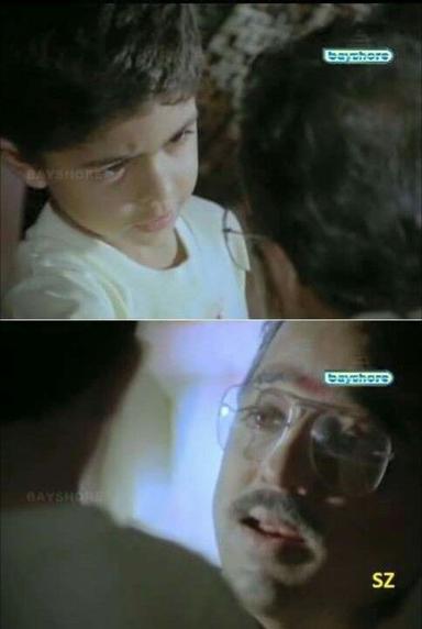 Nayakan meme template with Sakthivel 'Velu' Naicker (Kamal Haasan)