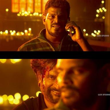 Petta meme template with Petta 'Kaali' Velan (Rajinikanth)