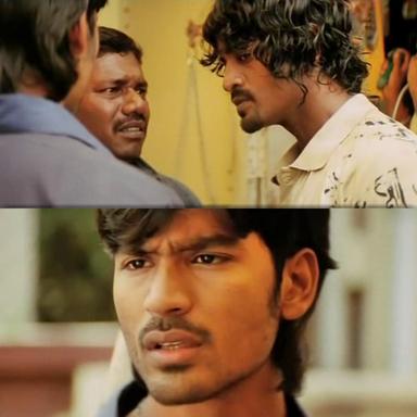 Polladhavan meme template