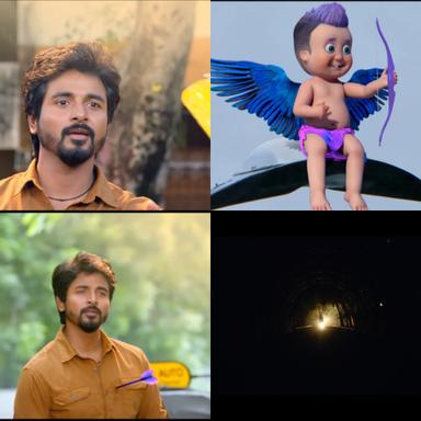 Remo meme template with 'Siva' Sivakarthikeyan / Regina 'Remo' Motwani (Sivakarthikeyan)