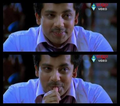 Rowthiram meme template with Shiva (Jiiva) with Ramanujam (Sathyan Sivakumar)