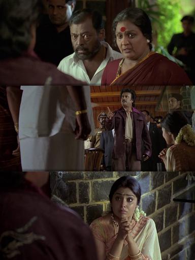 Sivaji: The Boss meme template with Sivaji Arumugam (Rajinikanth) with Arivu (Vivek)