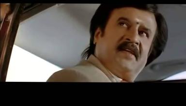 Sivaji: The Boss meme template with Sivaji Arumugam (Rajinikanth) with Arivu (Vivek)