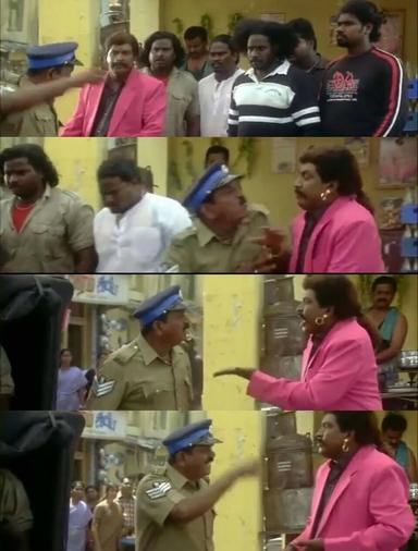 Thalai Nagaram meme template with Naai Sekar (Vadivelu)