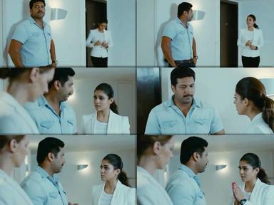 Thani Oruvan meme template with Mithran IPS (Jayam Ravi) with Dr. Siddharth Abhimanyu (Arvind Swamy)