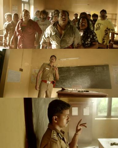 Theri meme template with Joseph Kuruvilla/Vijay Kumar/ Dharmeshwar (Vijay)