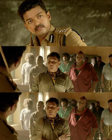 Theri meme template with Joseph Kuruvilla/Vijay Kumar/ Dharmeshwar (Vijay)