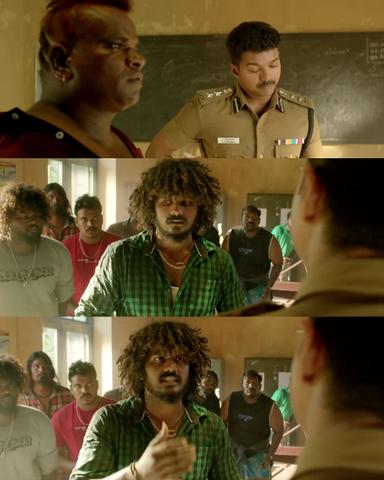 Theri meme template with Joseph Kuruvilla/Vijay Kumar/ Dharmeshwar (Vijay)