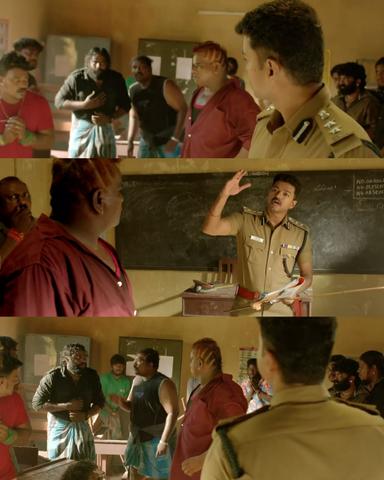 Theri meme template with Joseph Kuruvilla/Vijay Kumar/ Dharmeshwar (Vijay)