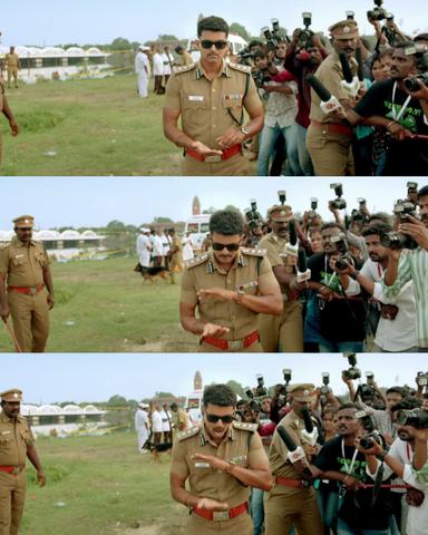 Theri meme template with Joseph Kuruvilla/Vijay Kumar/ Dharmeshwar (Vijay)