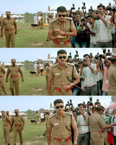 Theri meme template with Joseph Kuruvilla/Vijay Kumar/ Dharmeshwar (Vijay)