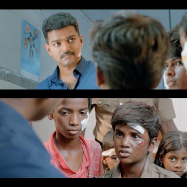 Theri meme template with Joseph Kuruvilla/Vijay Kumar/ Dharmeshwar (Vijay)