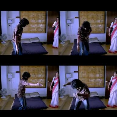 Vaaranam Aayiram meme template with Krishnan / Suriya (Suriya)