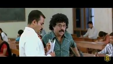 Vasool Raja MBBS meme template with Dr. Vishwanathan (Prakash Raj) with Rajaraman Venkatraman (Vasool Raja) (Kamal Haasan)