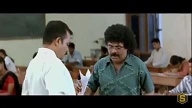 Vasool Raja MBBS meme template with Professor Margabandhu (Crazy Mohan)