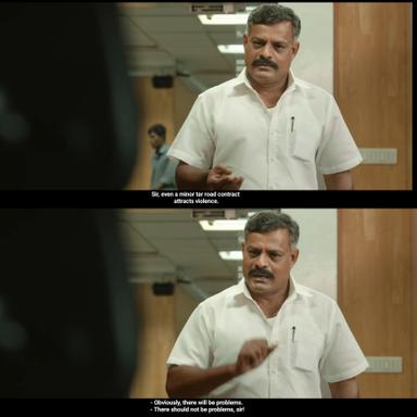 Veeran meme template with Selvi's Groom Prospect (Tha. Muruganantham)