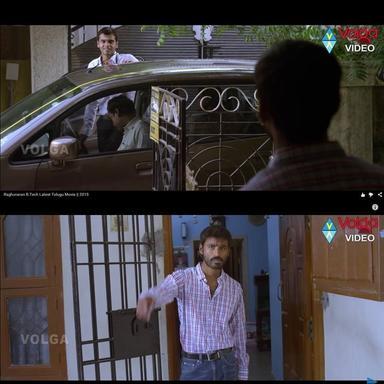 Velaiyilla Pattathari meme template with Raghuvaran (Dhanush) with Krishnamoorthy (Samuthirakani)