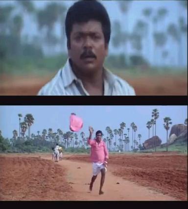 Vetri Kodi Kattu meme template with Muthuraman (R. Parthiban) with Sudalai (Vadivelu)