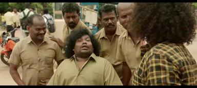 Yaanai meme template with  (Yogi Babu)