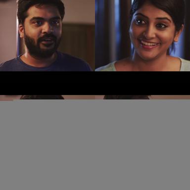 Achcham Yenbadhu Madamaiyada meme template with Rajnikanth (Silambarasan) with Leela (Manjima Mohan)