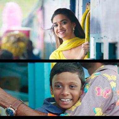 Annaatthe meme template with Thanga Meenakshi (Keerthy Suresh)