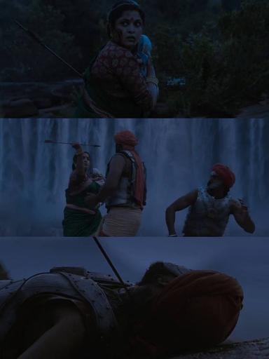 Bāhubali: The Beginning meme template with Sivagami (Ramya Krishnan)