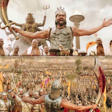 Bāhubali: The Beginning meme template with Bhallaladeva (Rana Daggubati)