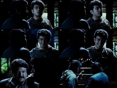 Billa meme template with David Billa / Saravana Velu (Ajith Kumar)