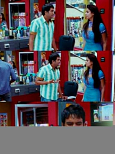 Boss Engira Baskaran meme template with Bhaskaran (Arya) with Nallathambi (Santhanam)